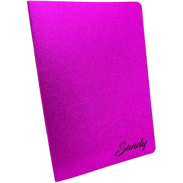 Caiet A4 Velin Colectia Sandy &ndash; Libertate Creativa si Stralucire Premium 80gmp&nbsp;Indrazneste sa creezi fara limite intr-un decor sclipitor Caietul A4 velin din colectia Sandy este alegerea perfecta pentru elevele care au nevoie de un spatiu liber pentru schite diagrame sau notite creative totul intr-un ambalaj plin de magie Cu o coperta fascinanta ce reflecta lumina prin aplicatiile de sclipici glitter acest caiet transforma orice proiect intr-o activitate 