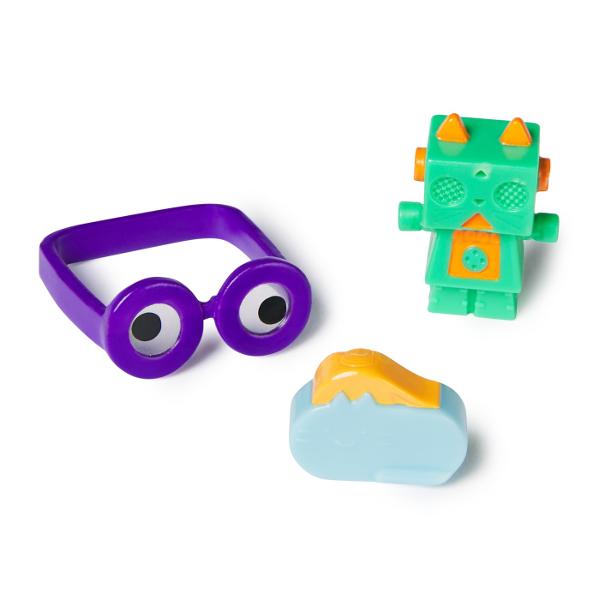 Faceti echipa cu Baby Box Cat pentru aventuri captivante in casuta de papusi Baby Box este imbracata in tinuta ei semnatura Gabby&rsquos Dollhouse si vine cu micul ei robot artizanal si distribuitorul ei de banda pentru pisicute Setul include de asemenea un raft de artizanat cu o activare ascunsa astfel incat sa puteti apasa sticla pentru a face sa apara alte borcane pe raft Apoi asa cum face Gabby in fiecare episod despacheteaza o casa de papusi pentru a descoperi o jucarie surpriza 