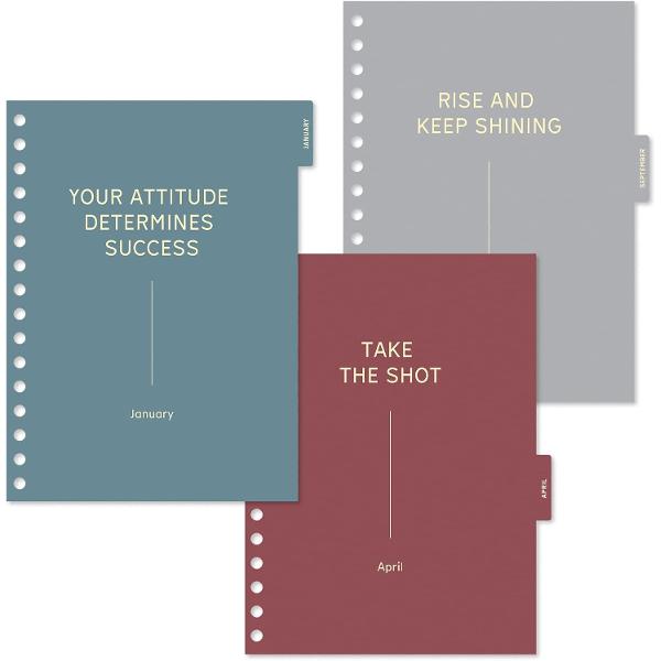 Agenda cu spira Miquelrius Plus 164x218 mm datata zilnic Bamboo Arno Dufour MR34569