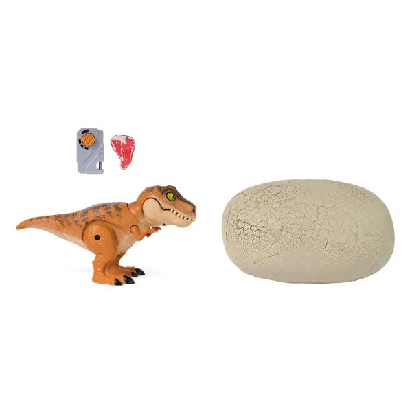 Pregateste-te pentru o experienta preistorica spectaculoasa cu Primal Hatch &ndash; T Rex care iese din ou Sparge coaja misterioasa si descopera un dinozaur urias care prinde viata chiar in fata ta Procesul de eclozare este realist si captivant transformand fiecare moment intr-o aventura plina de suspans si distractie Acest set este perfect pentru copiii pasionati de dinozauri si descoperiri stiintifice oferind ore intregi de joaca imaginativa Priveste cum T Rex-ul se elibereaza din 