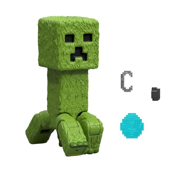 Intra in universul plin de actiune inspirat din filmul Minecraft cu aceste figurine detaliate si complet articulate Fiecare personaj este realizat cu atentie la detalii si include accesorii tematice specifice pentru a recrea scenele epice din film sau pentru a inventa propriile aventuri Setul contine elemente si arme inspirate din joc precum ciocane sulite unelte si blocuri oferind o experienta autentica si interactiva Figurinele sunt perfecte pentru colectionari si fanii universului 