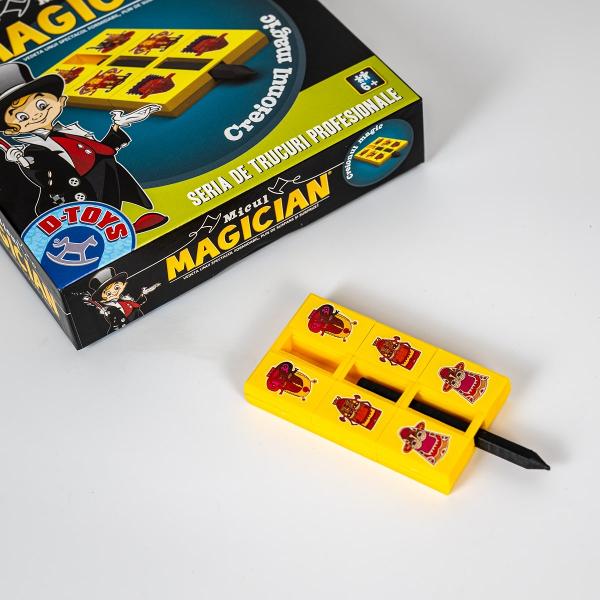 Copilul t&259;u se viseaz&259; un magician celebru Vrea s&259; pun&259; &icirc;n scen&259; un spectacol de magie formidabil Jocul Micul Magician &ndash; Creionul Magic &icirc;i contureaz&259; visul &537;i &icirc;l ajut&259; s&259;-&537;i antreneze abilit&259;&539;ile miraculoaseCine poate sta &icirc;n calea visurilor unui copil creativ &Icirc;&537;i dore&537;te s&259; devin&259; magician Atunci este cazul s&259; &icirc;l sus&539;ii &537;i s&259;-i dai 