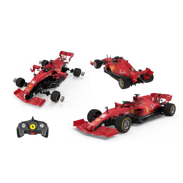 Kitul de Asamblare RC FERRARI SF1000 de la Rastar este o jucarie spectaculoasa ideala pentru copiii care iubesc sa construiasca si sa se joace cu masinute controlate prin telecomanda Acest set DIY include 65 de piese din plastic care permit asamblarea unei replici detaliate a masinii FERRARI SF1000 la scara 116 Dupa ce este asamblata masinuta devine complet functionala si poate fi controlata printr-o telecomanda moderna cu frecventa de 24 GHz ce ofera un control precis si stabil fara 