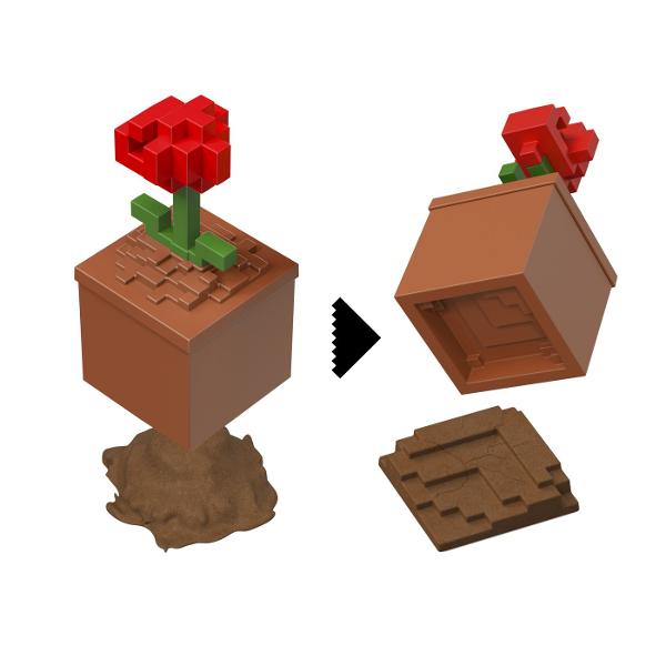 Colectia Minecraft Mini Mode Mining include un set de jucarii care va captiva imaginatia copiilor Fiecare set contine un container o figurina un accesoriu si nisip modelabil Figurinele Mini Mode sunt disponibile in diferite ipostaze amuzante si sunt fidele designului pixelat specific jocului Minecraft Aceste figurine vor aduce jocul preferat al copiilor direct in mana lor Pot fi colectionate si pot fi utilizate pentru a crea povesti palpitante si aventuri nebanuite Containerele tematice 