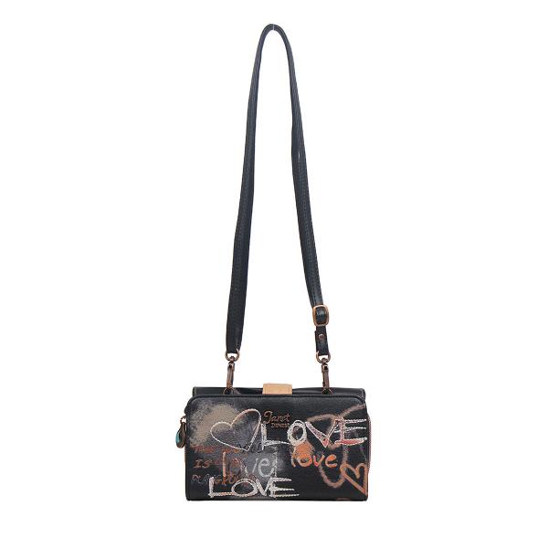 Portofel dama Janet 17x3x10 cm TV000026Material material textil si piele ecologica