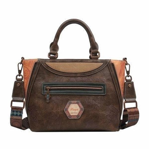 Descoper&259; una dintre cele mai unice gen&539;i de m&acirc;n&259; &537;i gen&539;i de um&259;r din colec&539;ia&nbsp;Maya Journey&nbsp;de la&nbsp;Janet  care combin&259; atmosfera lumii maya&537;e cu un design practic &537;i bine g&acirc;nditPartea din fa&539;&259; a gen&539;ii prezint&259; grafic&259; detaliat&259; eviden&539;iat&259; &icirc;n tonuri calde de teracot&259; 