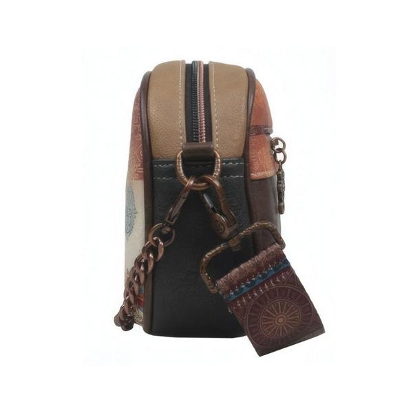 Geanta dama Janet crossbody 21x6x16 cm TV000002Material material textil si piele ecologica