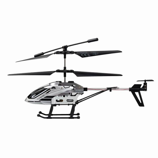 Silverlit Flybotic Sky Aurora este un elicopter cu telecomanda conceput pentru zbor stabil si control precis potrivit copiilor peste 8 ani Modelul dispune de sistem cu rotor dublu pentru echilibru optim si manevrabilitate imbunatatita fiind ideal pentru utilizare in interior Designul aerodinamic modern este completat de efectul luminos Dazzle LED Tail Light care ofera un plus de vizibilitate si impact vizual in timpul zborului Telecomanda ergonomica permite control intuitiv al directiei si 