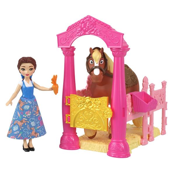 Seturile Disney aduc la viata magia povestilor prin figurine inspirate din celebrele printese si universul lor fantastic Fiecare set include o figurina imprimata si accesorii tematice care recreeaza scene si aventuri din povesti In functie de model seturile pot include animale magice vehicule decoruri sau alte elemente interactive care completeaza experienta de joc Culorile stralucitoare si detaliile inspirate din filmele Disney transforma fiecare set intr-o aventura plina de imaginatie 