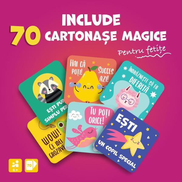 &Icirc;&539;i dore&537;ti un joc plin de magie care s&259;-i ofere micu&539;ei tale curaj &537;i &icirc;ncredere &icirc;n for&539;ele proprii chiar &537;i atunci c&acirc;nd nu e&537;ti l&acirc;ng&259; ea Ai vrea s&259; o &539;ii c&acirc;t mai departe de ecrane &537;i s&259;-i stimulezi creativitatea &icirc;ntr-un mod distractiv &537;i adaptat v&acirc;rsteiF&259; cuno&537;tin&539;&259; cu Cartona&537;ele Buboo 3 &icirc;n 1 pentru feti&539;e 