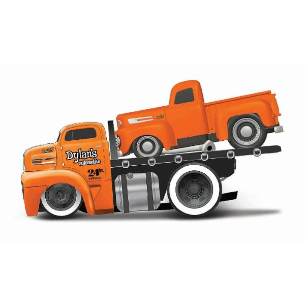 Produsul se vinde individual si nu se poate alege un anumit modelPachetul contine 1 x&nbsp;set camion si masinuta scara 164NotaAcest produs este disponibil in mai multe modeleProdusul se vinde individualLivrarea modelului se va realiza in mod aleatorNu se poate alege un anumit modelSet Muscle 