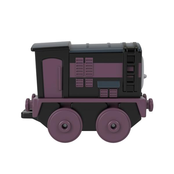 Copiii pot crea nenumarate aventuri pe Insula Sodor din Thomas the Train All Engines Go cu aceste tobogane din plastic de la Fisher-Price Fiecare roller coaster se bazeaza pe un personaj preferat din serie Fiecare personaj se vinde separat si in functie de disponibilitate Compatibil cu toate seturile Thomas the Train Seturile vandute separat si in functie de disponibilitate Acest pachet contine personajul Diesel