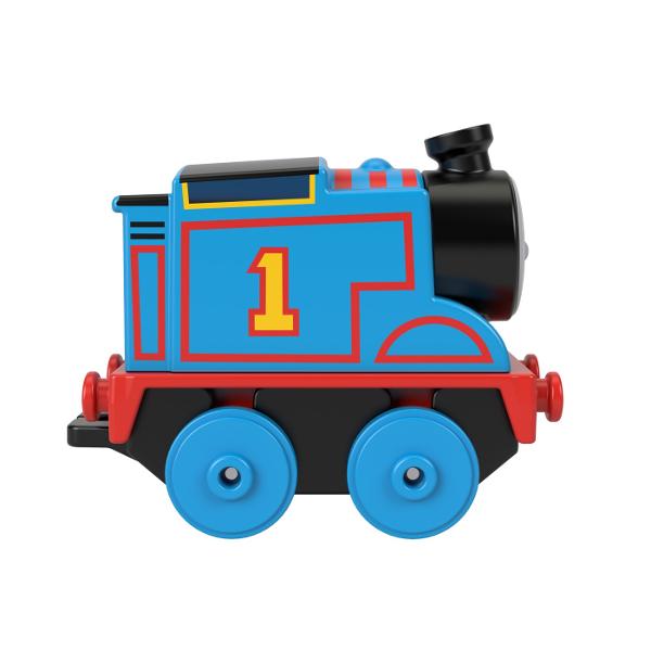 Copiii pot crea nenumarate aventuri pe Insula Sodor din Thomas the Train All Engines Go cu aceste tobogane din plastic de la Fisher-Price Fiecare roller coaster se bazeaza pe un personaj preferat din serie Fiecare personaj se vinde separat si in functie de disponibilitate Compatibil cu toate seturile Thomas the Train Seturile vandute separat si in functie de disponibilitate Acest pachet contine personajul Thomas
