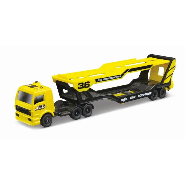 Highway Haulers reprezinta o colectie impresionanta de camioane de transport de inalta calitate fiecare model fiind o replica detaliata a vehiculelor reale Aceasta colectie este perfecta pentru pasionatii de camioane colectionari si copii care iubesc vehiculele puterniceFiecare camion are o cabina meticulos proiectata cu detalii realiste si un transportor diferit adaptat pentru diverse tipuri de incarcaturiCamioanele sunt realizate din metal turnat sub presiune 