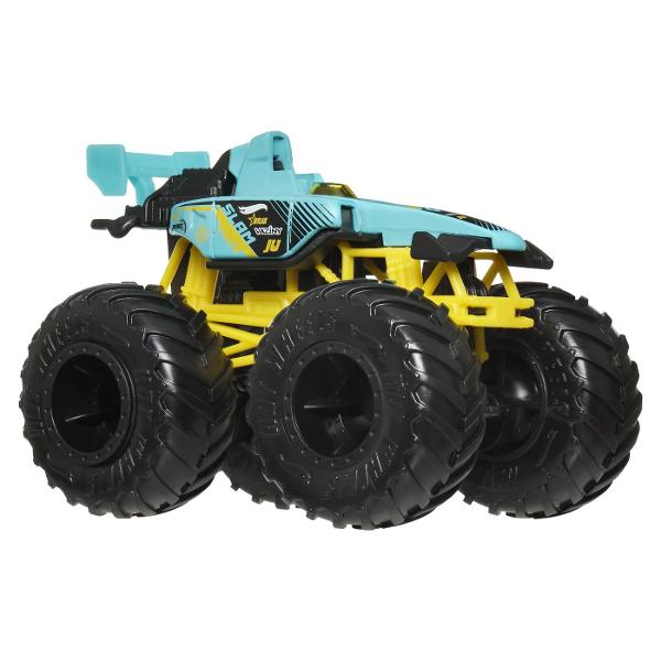 Asortimentul cu lansator de inamici de oras Hot Wheelsdispune de doi inamici preferati de copii tiranozaurul si rechinul sub forma de lansatoare grozave de masini vandute separat Atat lansatorul dinozaur Hot Wheels cat si lansatorul rechin Hot Wheels dispun de provocari grozave in care copiii trebuie sa lanseze masinile cu forta potrivita sau risca sa ramana blocati in falcile inamicului Copiii se pot juca si separat cu aceste jucarii compacte pentru super distractie la scara mai mica 