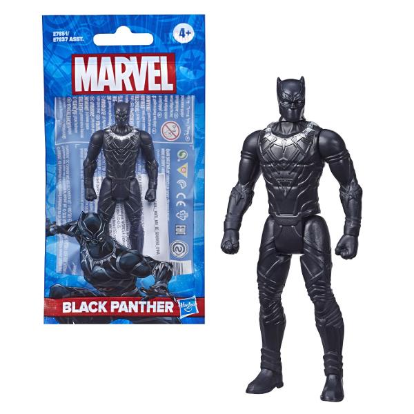 Figurina Marvel de 95 cm aduce in joaca universul spectaculos al supereroilor si este ideala pentru recrearea scenelor de actiune sau inventarea unor aventuri noi Figurina are un design inspirat de personajele emblematice Marvel cu detalii specifice si elemente articulate care permit diferite pozitii de joaca Dimensiunea compacta o face usor de manevrat transportat si integrat in colectiile de figurine ale copiilor Produsul este disponibil in mai multe modele fiecare figurina fiind 