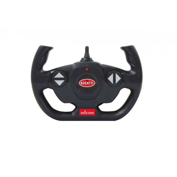 Copilul dumneavoastra se poate juca in voie cu masina cu telecomanda Bugatti Divo scara 1 la 14 oferita de brandul international Rastar Nicio cursa nu este imposibil de castigat cu acesta masinuta replica oficiala cu licenta a modelului original construita cu mare atentie la detalii Masinuta are proportiile ideale pentru momente pline de distractie si amuzament avand dimensiunile in centimetri dupa cum urmeaza  323148139Masinuta functioneaza pe frecventa de 24GAlimentarea se face 