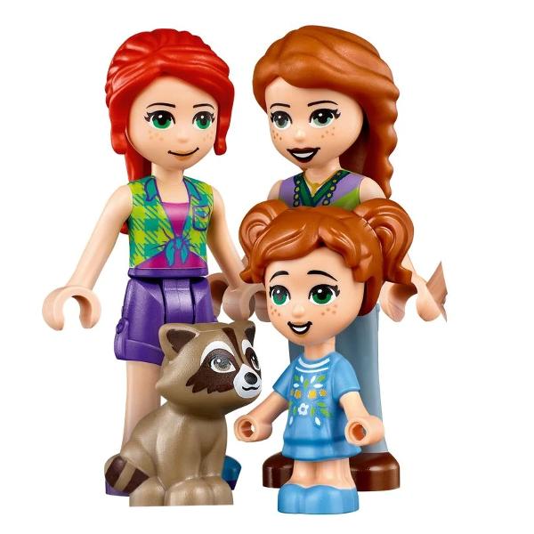 LEGO Friends - Casa din padure 41679 326 piese  Casuta plina de dotari ofera ore-n sir de distractie in padureCaptiveaza copiii iubitori de natura timp de ore in sir cu Casa din padure 41679 Copiii care adora sa se joace cu casute vor fi incantati sa exploreze camerele dragute si detaliile petrecand timp cu LEGO Friends Mia si familia eiPlina de detalii pentru joaca imaginativeAceasta casa in copac 