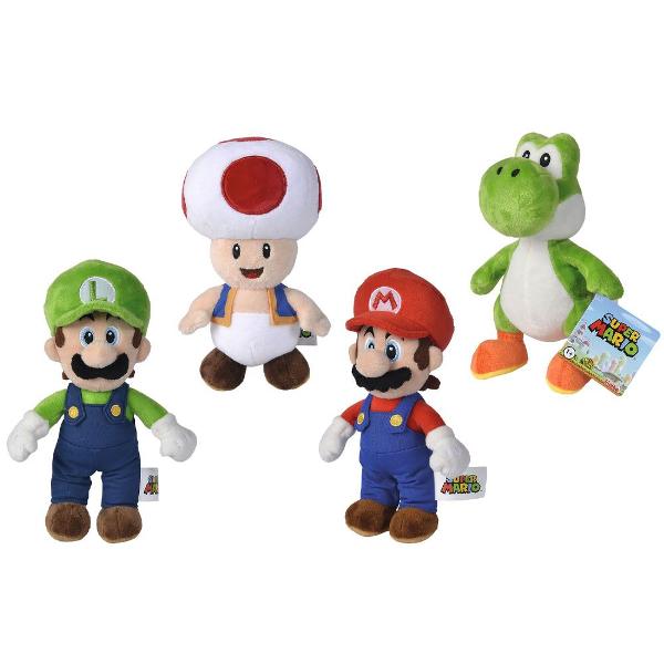 Jucarie din plus Super Mario 20cm 109231009Pretul afisat este per bucata Aceasta jucarie este disponibila in 4 variante Nu se poate alege modelul se livreaza modelul disponibil in stoc