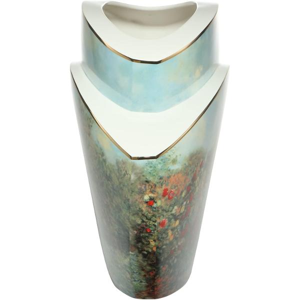 Vaz&259; decorativ&259; Goebel – The Artists House de Claude Monet 29 cmO pies&259; de colec&539;ie deosebit&259; aceast&259; vaz&259; elegant&259; de 29 cm este realizat&259; din por&539;elan de înalt&259; calitate marca Goebel 