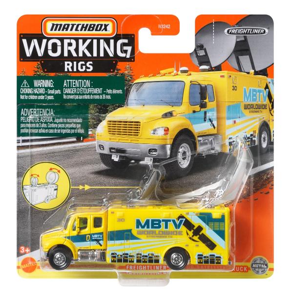 Masinutele utilitare de impins de la Matchbox ofera aventuri realiste pentru copii si posibilitati numeroase de joaca Colectioneaza-le pe toate pentru un joc mai complex si mai distractiv