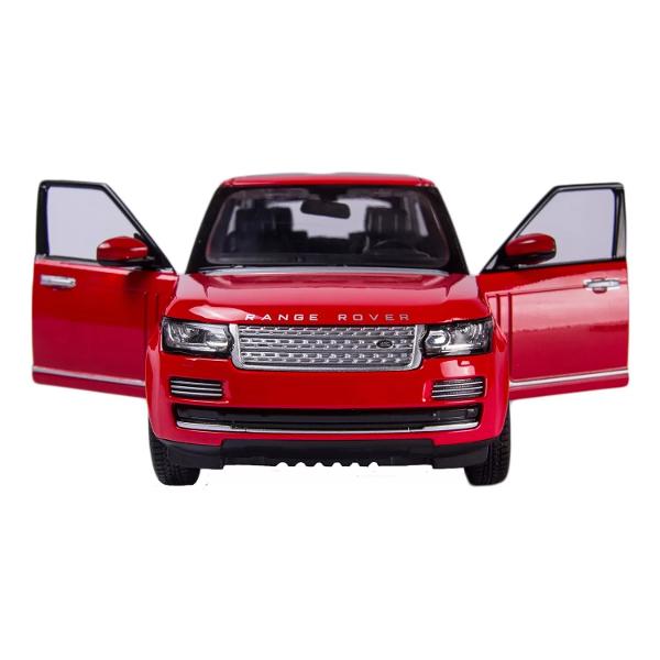 Masinuta are proportiile ideale pentru momente pline de distractie si amuzament avand dimensiunile in centimetri dupa cum urmeaza  2049274 Masinuta metalica Range Rover scara 1 la 24 are anvelope de cauciuc si un design detaliat interior-exterior realizat din material metalic turnat cu accesorii realizate din material plastic portiere de calitate superioara Copilul dumneavoastra se poate juca in voie cu masina metalica Range Rover oferita de brandul international Rastar Nicio cursa nu 