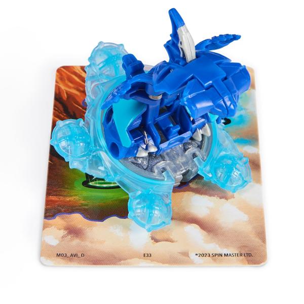 Acest set include 1 Bakugan Atac Special prin Rotire si 2 bile Bakugan de baza plus carti de joc pentru a intra in actiune Foloseste cardul de lansare si cordonul de lansare incluse pentru a activa Bakugan-ul rotitor Combina-ti Bakugan-ul cu ajutorul sistemului de legare a bilelor in mai multe parti Pur si simplu prinde partea de sus a personajului de partea de jos sisau inelul armei Atac Special si pregateste-te de lupta Cu cat colectionezi mai multe cu atat mai multe vei putea 