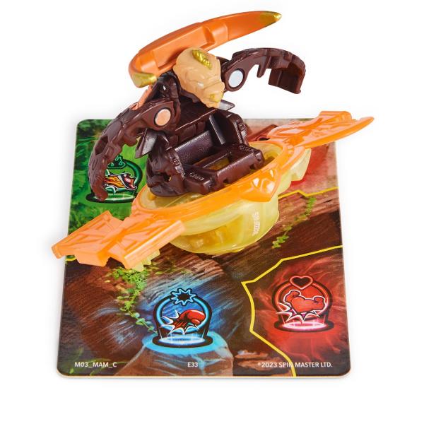 Acest set include 1 Bakugan Atac Special prin Rotire si 2 bile Bakugan de baza plus carti de joc pentru a intra in actiune Foloseste cardul de lansare si cordonul de lansare incluse pentru a activa Bakugan-ul rotitor Combina-ti Bakugan-ul cu ajutorul sistemului de legare a bilelor in mai multe parti Pur si simplu prinde partea de sus a personajului de partea de jos sisau inelul armei Atac Special si pregateste-te de lupta Cu cat colectionezi mai multe cu atat mai multe vei putea 