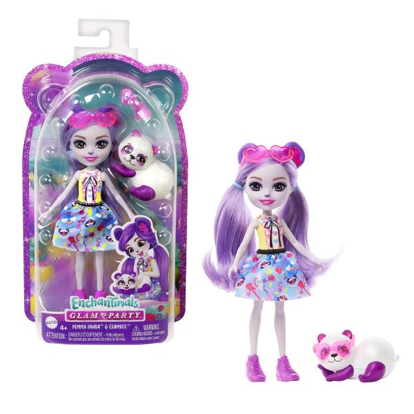 Lasati aceste papusi adorabile si prietenii lor animalute sa va incante Papusile Enchantimals &trade sunt personaje care impartasesc o legatura speciala cu prietenii lor animalute - sunt mereu impreuna si arata la fel 7 personaje in sortiment Fiecare se vinde separat in functie de disponibilitate Culorile si decoratiunile pot varia