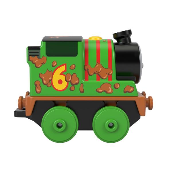 Copiii pot crea nenumarate aventuri pe Insula Sodor din Thomas the Train All Engines Go cu aceste tobogane din plastic de la Fisher-Price Fiecare roller coaster se bazeaza pe un personaj preferat din serie Fiecare personaj se vinde separat si in functie de disponibilitate Compatibil cu toate seturile Thomas the Train Seturile vandute separat si in functie de disponibilitate Acest pachet contine personajul Percy
