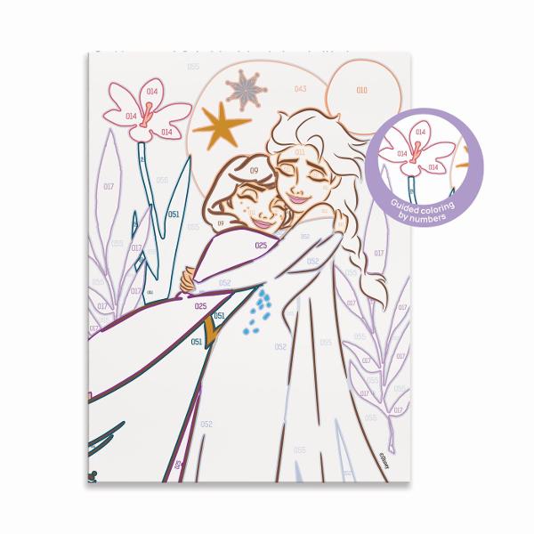 Cu kiturile Paint &amp Frame bazate pe tehnica colorarii dupa numere copiii invata sa coloreze diferitele imagini cu atentie si grija imbunatatindu-si astfel talentul artistic si dezvoltandu-si abilitatile motorii La final ei vor simti un sentiment de bucurie mandrie si satisfactie care ii va stimula sa doreasca sa continue sa picteze Satisfactie si bucurie Transformati-va in artisti si fiti mandri de capodopera voastra Paint &amp Frame ii transforma pe toti in adevarati 