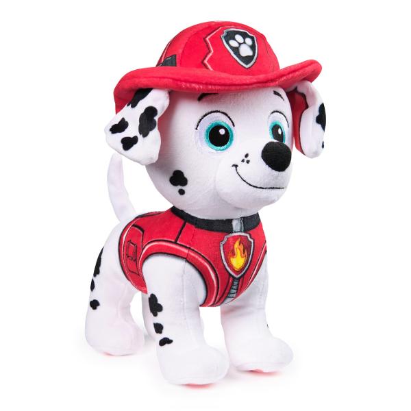 Porneste in misiuni de salvare palpitante cu personajele din Patrula catelusilor Inalte de 17 cm aceste figurine de plus sunt gata pentru aventura in uniforma lor oficiala Blana moale si chipul expresiv surprind in mod autentic indragitele personaje aducandu-le la viata pentru fanii de toate varstele Fie ca este vorba de misiuni de joaca sau de visare in timpul somnului aceste plusuri au dimensiunea perfecta pentru a insoti fiecare aventura Jucariile pentru prescolari din Patrula 