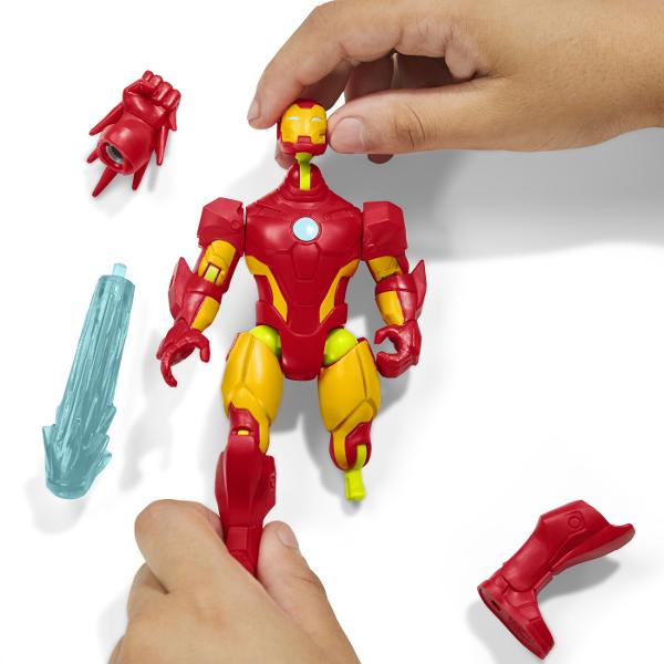 Chiar si cel mai puternic supererou are nevoie uneori de o mana&hellip picior pumn sau accesoriu de ajutor Figurinele de colectie Marvel MixMashers sunt formate din piese care se pot dezasambla si apoi combina pentru a crea figurine unice personalizate Cu 16 puncte de conectare jucariile MixMashers de 12 cm dispun de conectori universali pentru compatibilitate si durabilitate in intreaga gama Vrei sa combini si mai multe puteri Colectioneaza accesoriile incluse si piesele de putere 