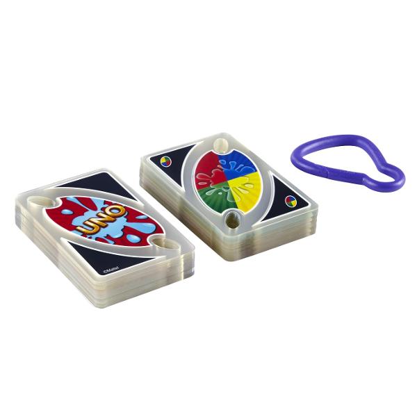 Skip-Bo este cel mai bun joc de carti de secventiere de la creatorii UNO Jucatorii folosesc abilitatile si strategia pentru a crea stive de carti crescatoare numerotate secvential 234 pana cand nu mai au de jucat Odata ce fiecare primeste propriul stoc personal de carti jocul incepe prin a extrage dintr-o gramada centrala si a construi pana la patru teancuri Cartile &bdquosalbatice&rdquo Skip-Bo descompun situatiile statice si pot fi jucate ca orice numar Foloseste aceste carti 