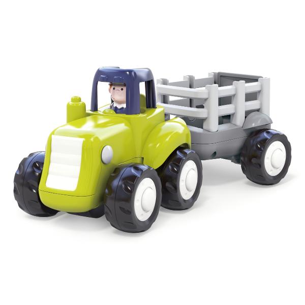 Masinuta de constructii cu frictiune Masinuta prezinta parti articulate care se misca Sunt atat de colorate si frumoase incat orice copilas va dori neaparat sa aiba cel putin una Dispunand de o tractiune pe 4 roti si un mecanism puternic de frecare aceste masinute se pot deplasa cu usurinta inainte cu viteza si distanta mai mare acest lucru asigura o experienta autentica si palpitanta pentru micutul tau Jocul cu masinutele dezvolta creativitatea si perceptia influenteaza pozitiv procesul 