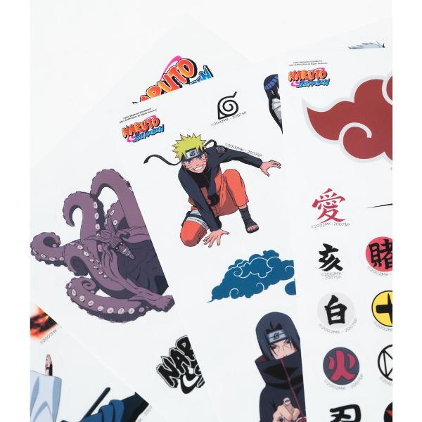 Set stickere Naruto 59 de abtibilduri rezistente la apa si reutilizabile 4 pagini Vrei sa iti personalizezi laptopul bicicleta jurnalul caietele valizaskateboardul sau oricare alt obiect Iti oferim aceasta oportunitate cu acest set de stickere Naruto produs licentiatPachetul include mai multe abtibilduri in diferite culori si modeleSunt rezistente la apa si se pot reutiliza Suprafata pe care se lipesc aceste stickere trebuie sa fie curatata si uscata