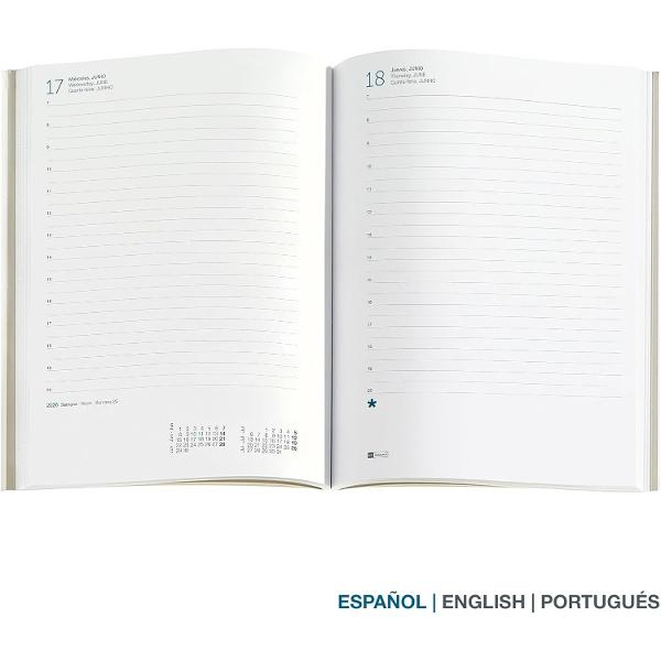 Agenda Miquelrius Plus 155x213 mm datata zilnic Gradient Graphic MR22688
