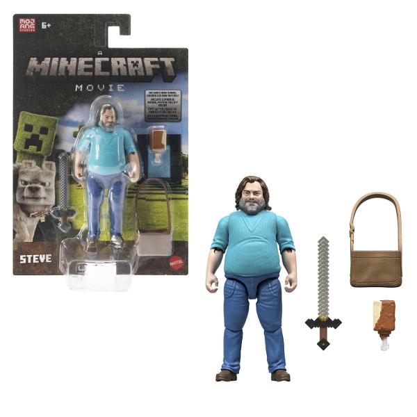 Intra in universul plin de actiune inspirat din filmul Minecraft cu aceste figurine detaliate si complet articulate Fiecare personaj este realizat cu atentie la detalii si include accesorii tematice specifice pentru a recrea scenele epice din film sau pentru a inventa propriile aventuri Setul contine elemente si arme inspirate din joc precum ciocane sulite unelte si blocuri oferind o experienta autentica si interactiva Figurinele sunt perfecte pentru colectionari si fanii universului 