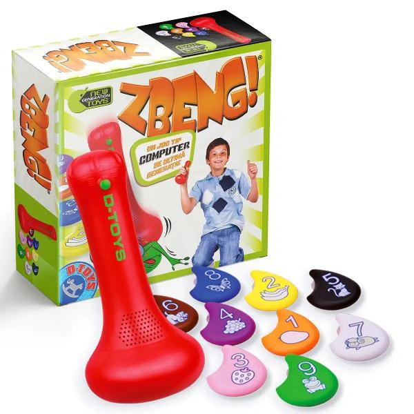 Distrac&539;ie mi&537;care &icirc;nv&259;&539;are Le experimentezi pe toate cu Zbeng Un joc super distractiv care antreneaz&259; reflexele corpul &537;i minteaJocul Zbeng este conceput special pentru ca micii exploratori s&259; &icirc;&537;i consume energia infinit&259; &icirc;ntr-un mod constructiv&nbsp;Jocul con&539;ine 10 jetoane ilustrate cu numere fructe animale &537;i culori &537;i un dispozitiv special &ndash; Zbeng &ndash; care spune comenzile 