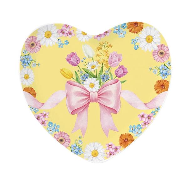 Adaug&259; un strop de culoare &537;i veselie mesei tale cu acest platou din por&539;elan din colec&539;ia&nbsp;Egg Hunt&nbsp;de la&nbsp;Easy Life &Icirc;n nuan&539;e pastel delicate platoul este decorat cu flori ou&259; de Pa&537;te &537;i iepura&537;i 