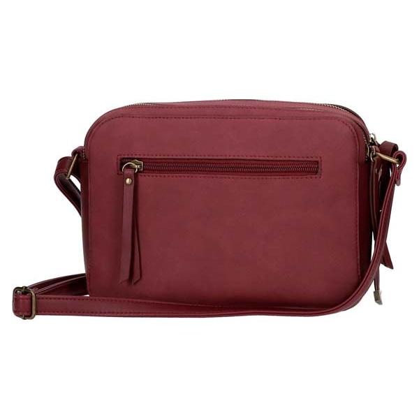 Geanta de umar PEPE JEANS LONDON Lorain 7735364 rosuDetalii produsGeanta umar cu clapa 24 cm Pepe Jeans Duane rosu - bareta ajustabila lungimea baretei aproximativ 70 cm 2 compartimente material piele ecologica dimensiune 24x15x10 cm culoare rosuGeanta umar cu licenta Pepe Jeans London colectia Pepe Jeans Duane recomandata pentru adolescenti si femei&nbsp;Brandul Pepe JeansPepe 