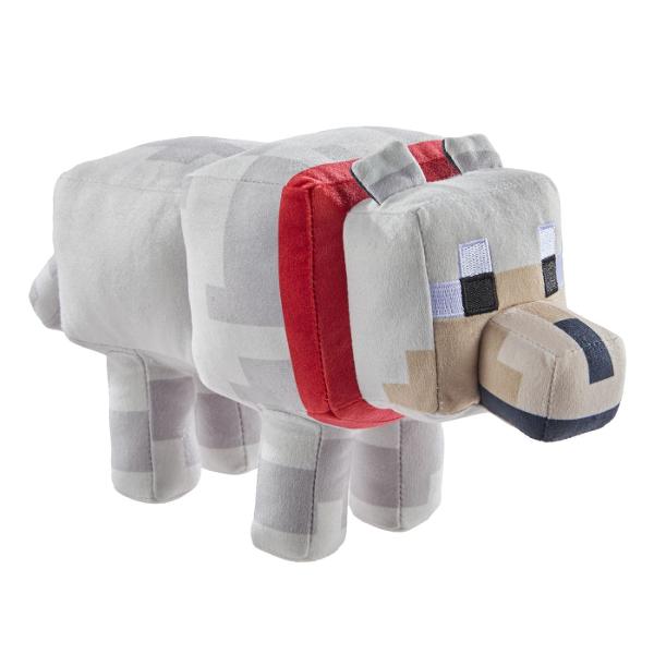 Adu lumea pixelata din Minecraft in realitate cu aceste jucarii de plus si detalii inspirate de personajele si creatiile iconice din joc Fiecare plus are design autentic culori vii si forme cubice pastrand fidelitatea fata de stilul grafic al jocului Colectia include atat personaje populare cum ar fi Steve si Alex cat si creaturi indragite sau temute precum Zombie Albastru Axolotl Bee Papagal Pisica Cal sau alte animale si mob-uri din Minecraft Realizate din materiale moi si 