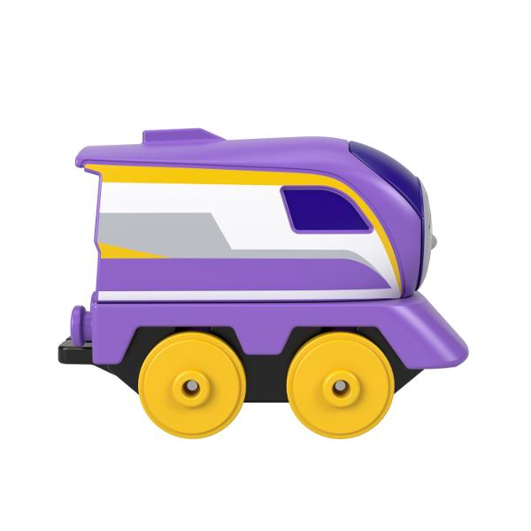 Copiii pot crea nenumarate aventuri pe Insula Sodor din Thomas the Train All Engines Go cu aceste tobogane din plastic de la Fisher-Price Fiecare roller coaster se bazeaza pe un personaj preferat din serie Fiecare personaj se vinde separat si in functie de disponibilitate Compatibil cu toate seturile Thomas the Train Seturile vandute separat si in functie de disponibilitate Acest pachet contine personajul Kana