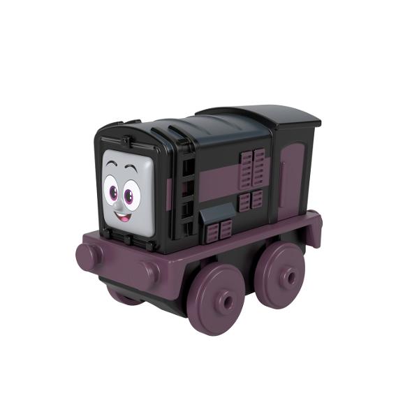 Copiii pot crea nenumarate aventuri pe Insula Sodor din Thomas the Train All Engines Go cu aceste tobogane din plastic de la Fisher-Price Fiecare roller coaster se bazeaza pe un personaj preferat din serie Fiecare personaj se vinde separat si in functie de disponibilitate Compatibil cu toate seturile Thomas the Train Seturile vandute separat si in functie de disponibilitate Acest pachet contine personajul Diesel