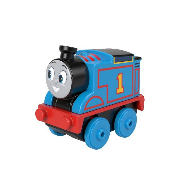 Copiii pot crea nenumarate aventuri pe Insula Sodor din Thomas the Train All Engines Go cu aceste tobogane din plastic de la Fisher-Price Fiecare roller coaster se bazeaza pe un personaj preferat din serie Fiecare personaj se vinde separat si in functie de disponibilitate Compatibil cu toate seturile Thomas the Train Seturile vandute separat si in functie de disponibilitate Acest pachet contine personajul Thomas