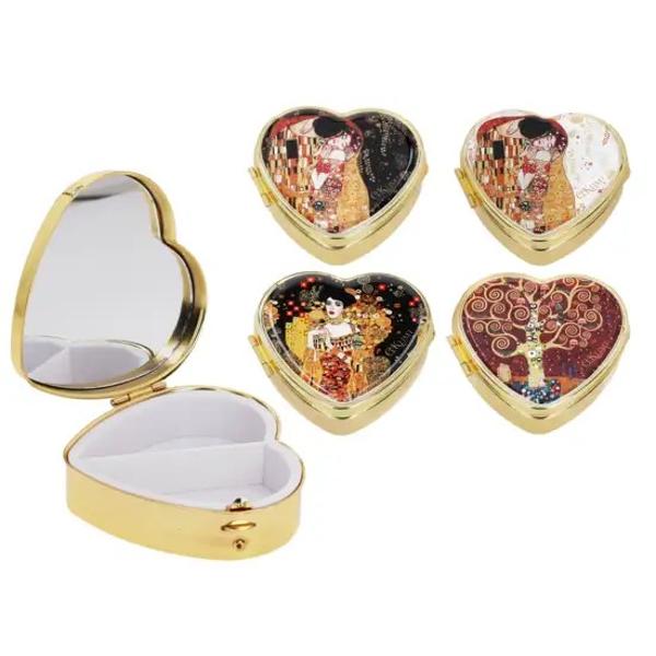 Cutie pentru pilule Gustav Klimt 5320951Important Acest produs este disponibil in mai multe variante Nu se poate alege modelul se livreaza aleatoriu in functie de stoc