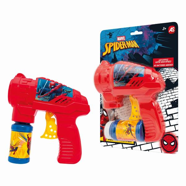 Pistol pentru baloane de sapun Spider Man ideal pentru copiii care adora joaca in aer liber Introdu flaconul cu solutie in pistolul pentru baloane apasa pe tragaci si creeaza mii de baloane de sapun intr-un mod simplu si distractiv Functioneaza fara baterii fiind usor de utilizat oriunde Setul include un flacon cu 56 ml de solutie pentru baloane gata de folosire Design colorat inspirat din universul Frozen perfect pentru joaca petreceri sau activitati in exterior Recomandat copiilor 