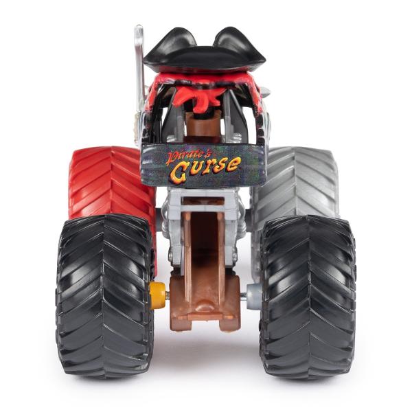 Masina oficiala a spectacolului Monster Jam Un vehicul hiper detaliat fidel eroilor spectacolului cu un aspect agresiv si suspensii realiste pentru a face cascadoriile intr-un mod cat mai spectaculos Macheta este metalica si foarte bine realizata Foarte rezistenta Monster Jam ofera mai multe detalii si grafica decat oricand Cu anvelopele oficiale BKT jante cromate stilizate si un sasiu autentic cu detalii cromate acest camion monstru intruchipeaza stilul si volanul omologului sau din 