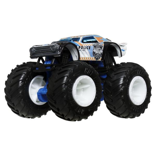 Asortimentul cu lansator de inamici de oras Hot Wheelsdispune de doi inamici preferati de copii tiranozaurul si rechinul sub forma de lansatoare grozave de masini vandute separat Atat lansatorul dinozaur Hot Wheels cat si lansatorul rechin Hot Wheels dispun de provocari grozave in care copiii trebuie sa lanseze masinile cu forta potrivita sau risca sa ramana blocati in falcile inamicului Copiii se pot juca si separat cu aceste jucarii compacte pentru super distractie la scara mai mica 