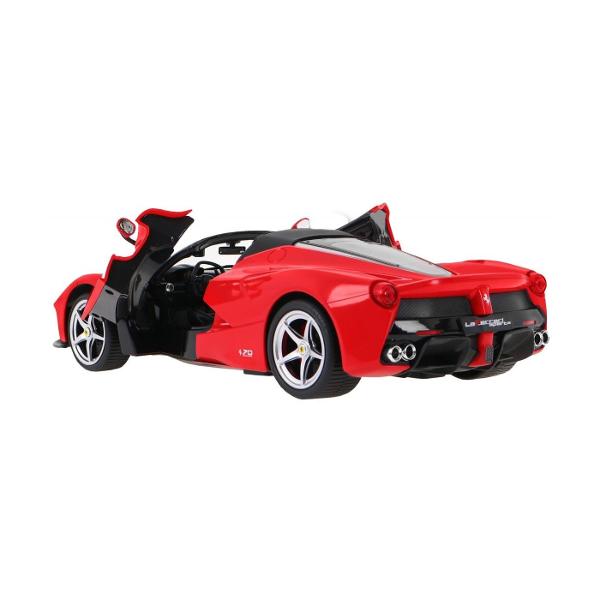 Copilul dumneavoastra se poate juca in voie cu masina cu telecomanda Ferarri 458 Speciale a scara 1 la 14 oferita de brandul international Rastar Nicio cursa nu este imposibil de castigat cu acesta masinuta replica oficiala cu licenta a modelului original construita cu mare atentie la detalii Masinuta are proportiile ideale pentru momente pline de distractie si amuzament avand dimensiunile in centimetri dupa cum urmeaza  32616388Masinuta functioneaza pe frecventa de 